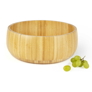 Ciotola 25 cm Excelsa – Eco Living, Bambù Beige
