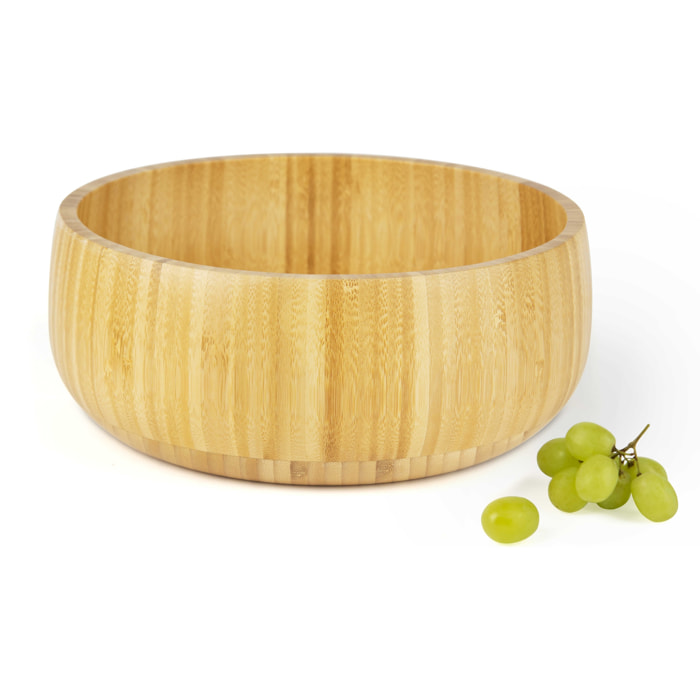 Ciotola 25 cm Excelsa – Eco Living, Bambù Beige
