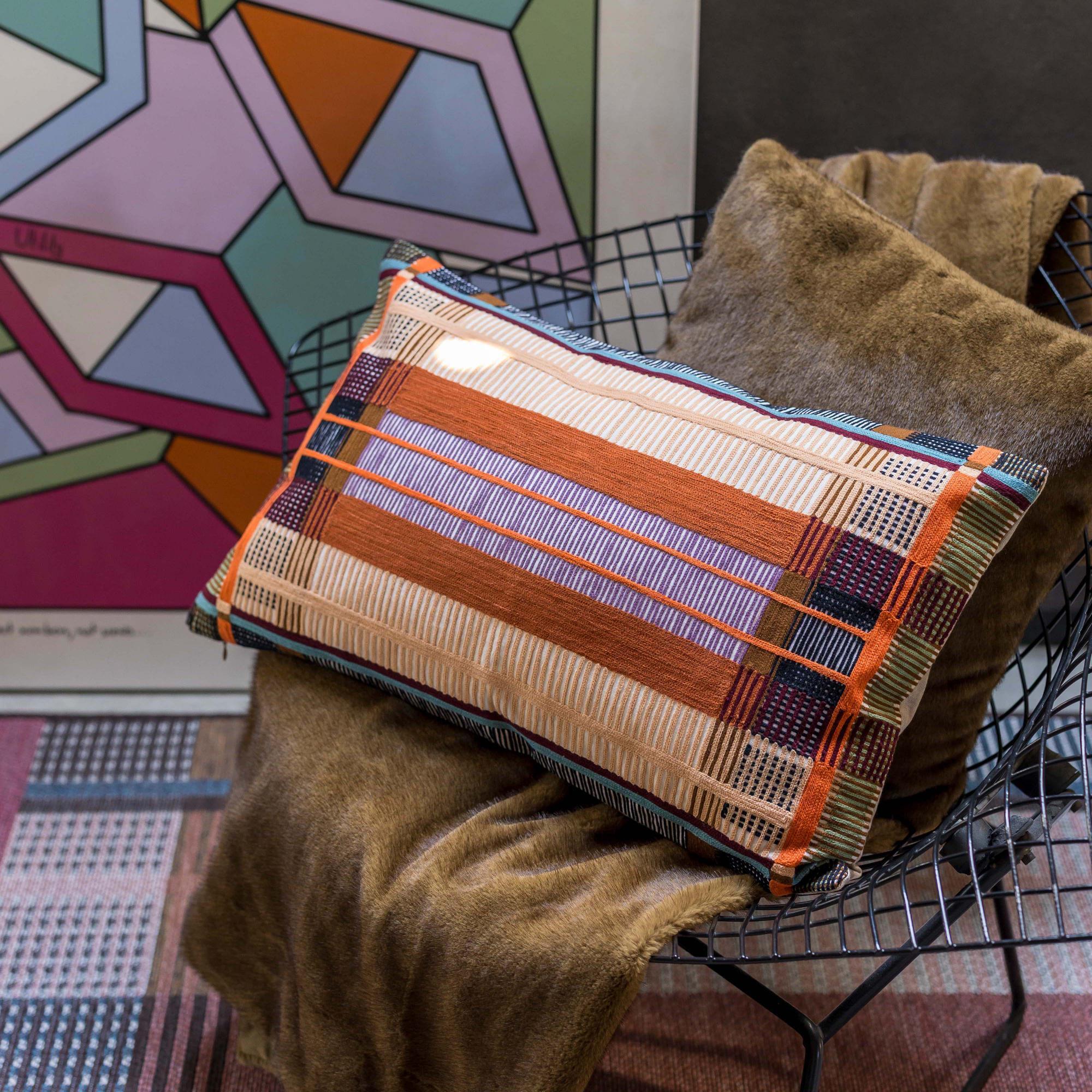 Coussin brodé Kaël