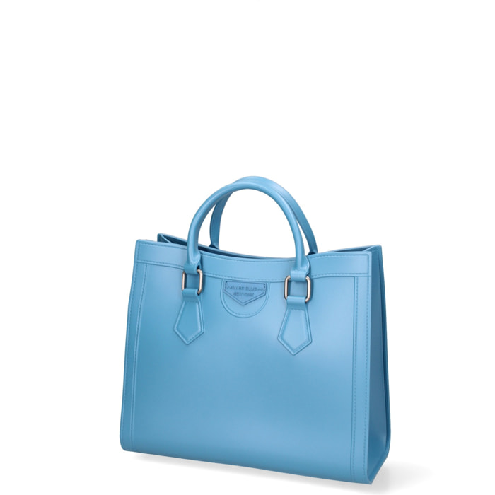 Borsa a mano da donna - Modello False - 100% Pvc - 22.5 x 27.0 x 10.5 cm