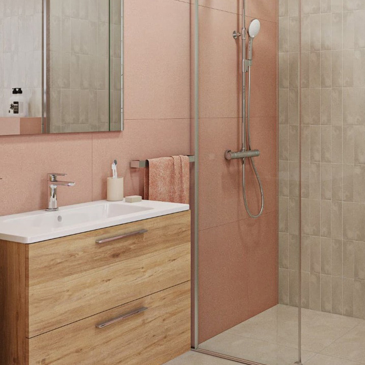 Mood mitigeur lavabo avec levier sans tirette, G3/8, chrome SATBSMOOD271 avec une garantie de 5 ans
