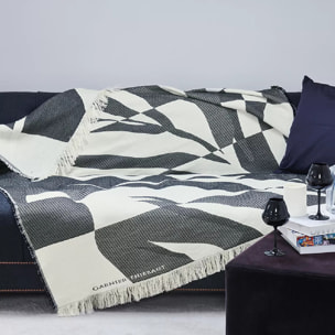 Plaid Versus noir et blanc