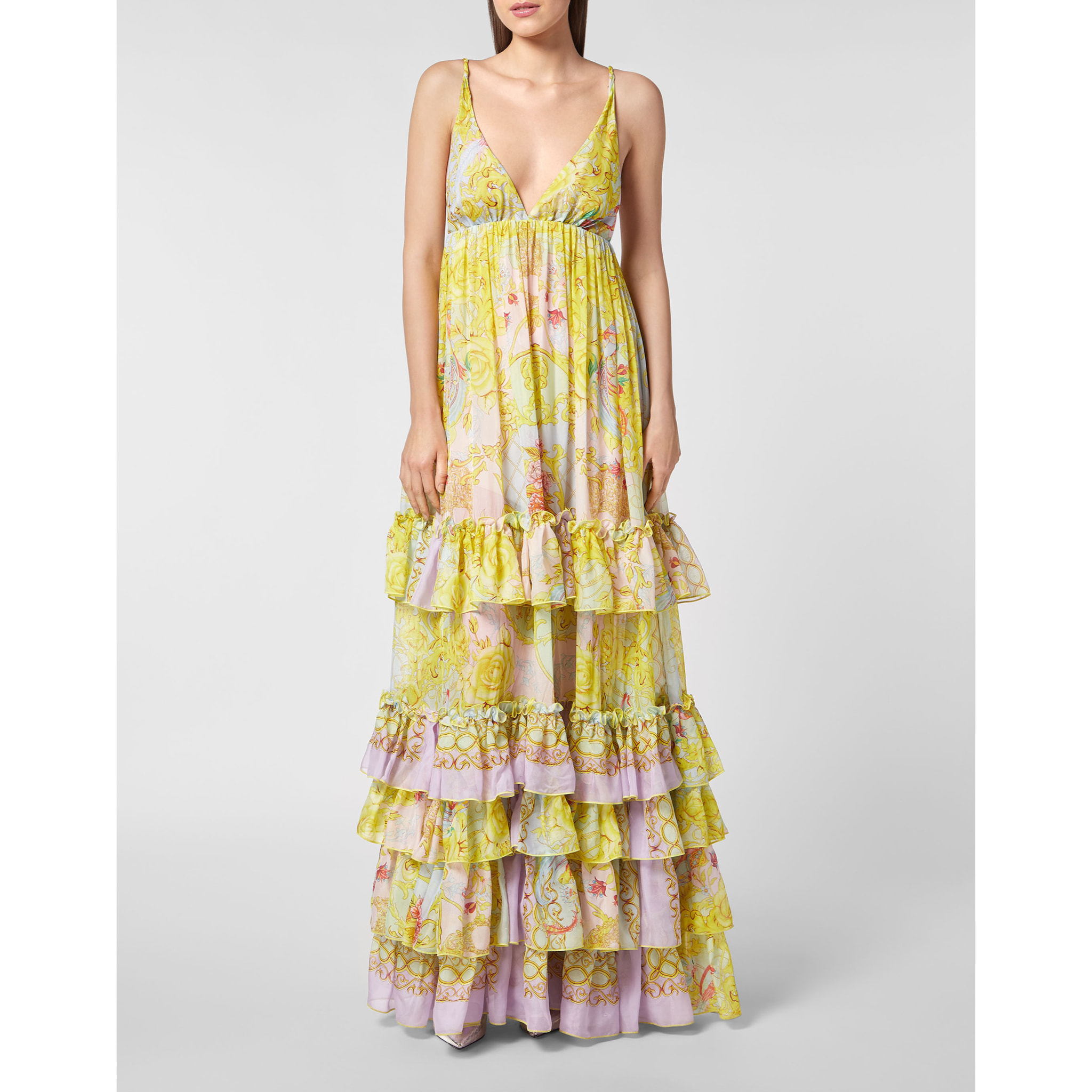 PHILIPP PLEIN Long Dress NEW BAROQUE