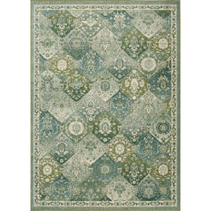 Anatolia - Tapis de salon vintage, vert pairie
