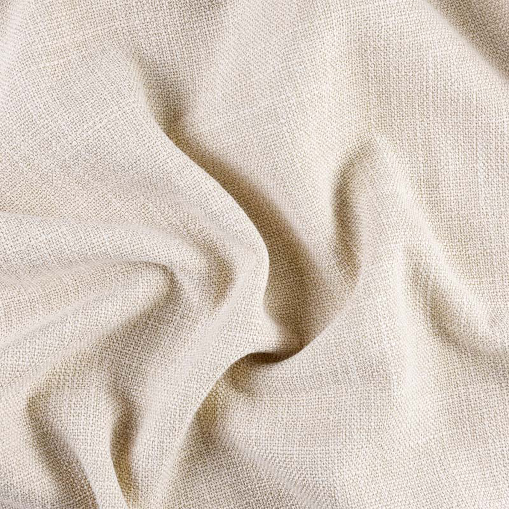 Rideau thermique et obscurcissant à envers polaire à oeillets - Ivoire