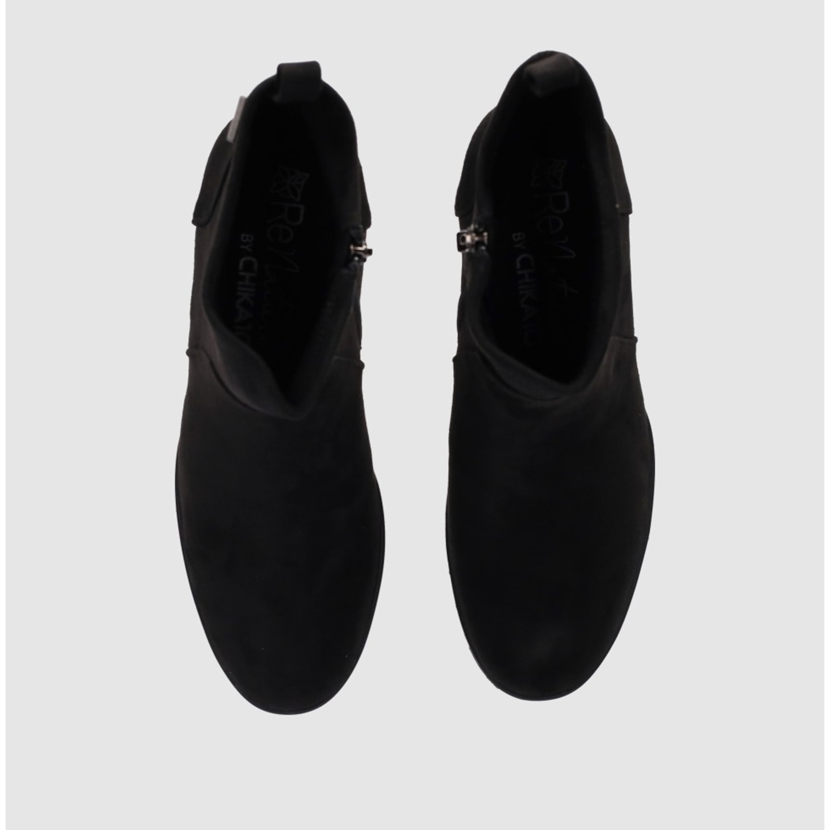 Botines de Tejido - Negro - Tacón: 5 cm