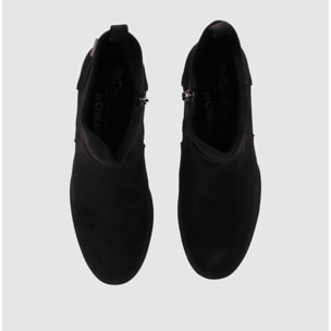 Botines de Tejido - Negro - Tacón: 5 cm