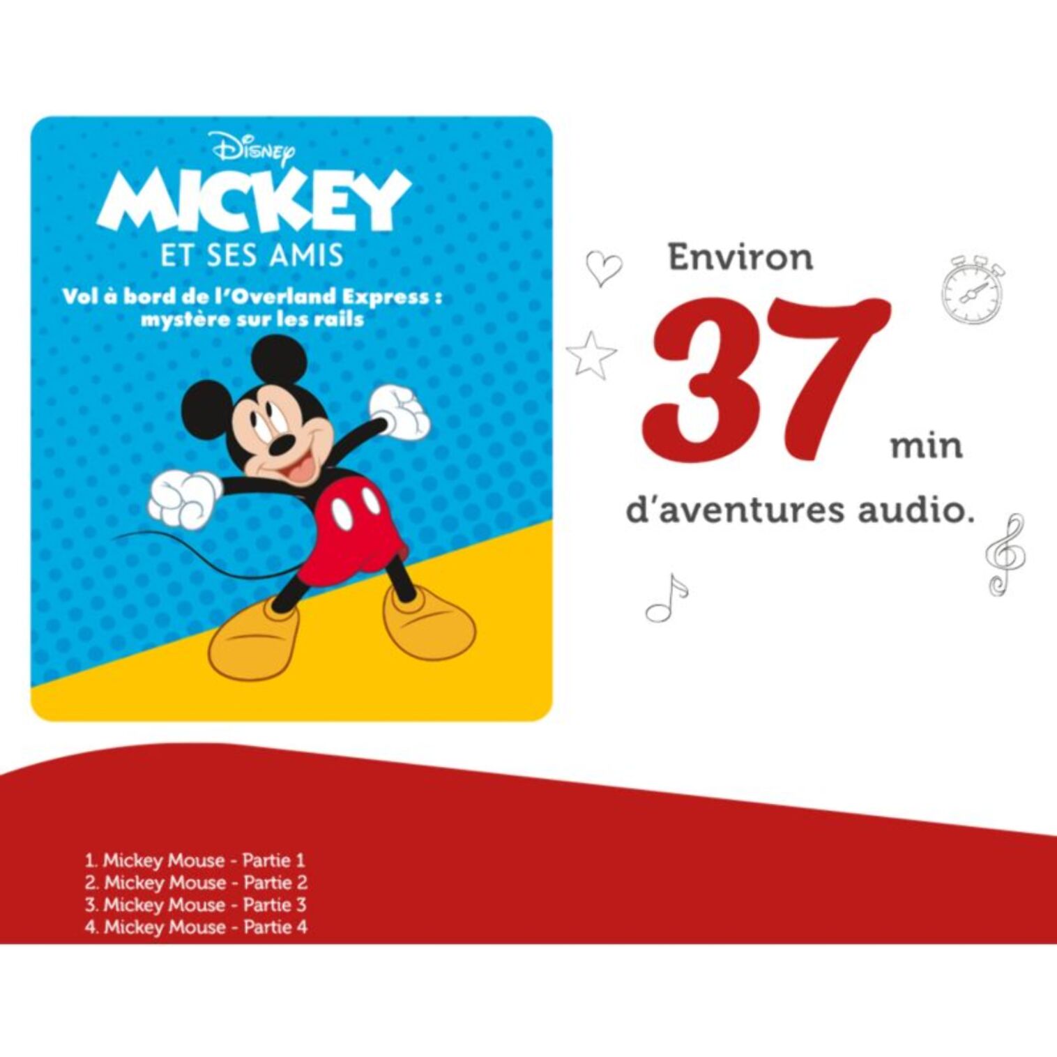 Jeu éducatif TONIES Disney - Mickey Mouse