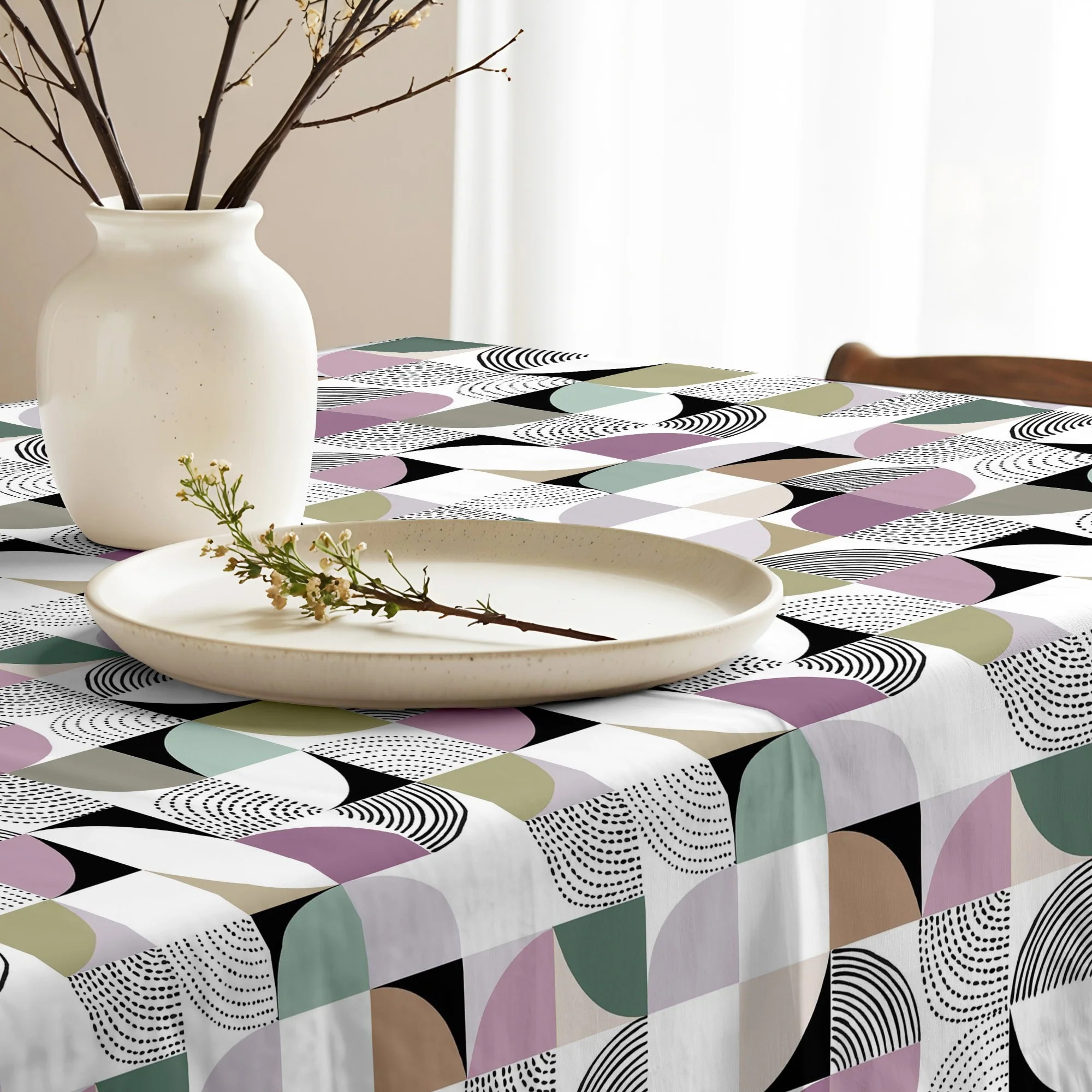 Nappe en résine anti-taches Anna Malva