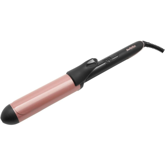 Fer à boucler BABYLISS C453E Rose quartz 38MM tong