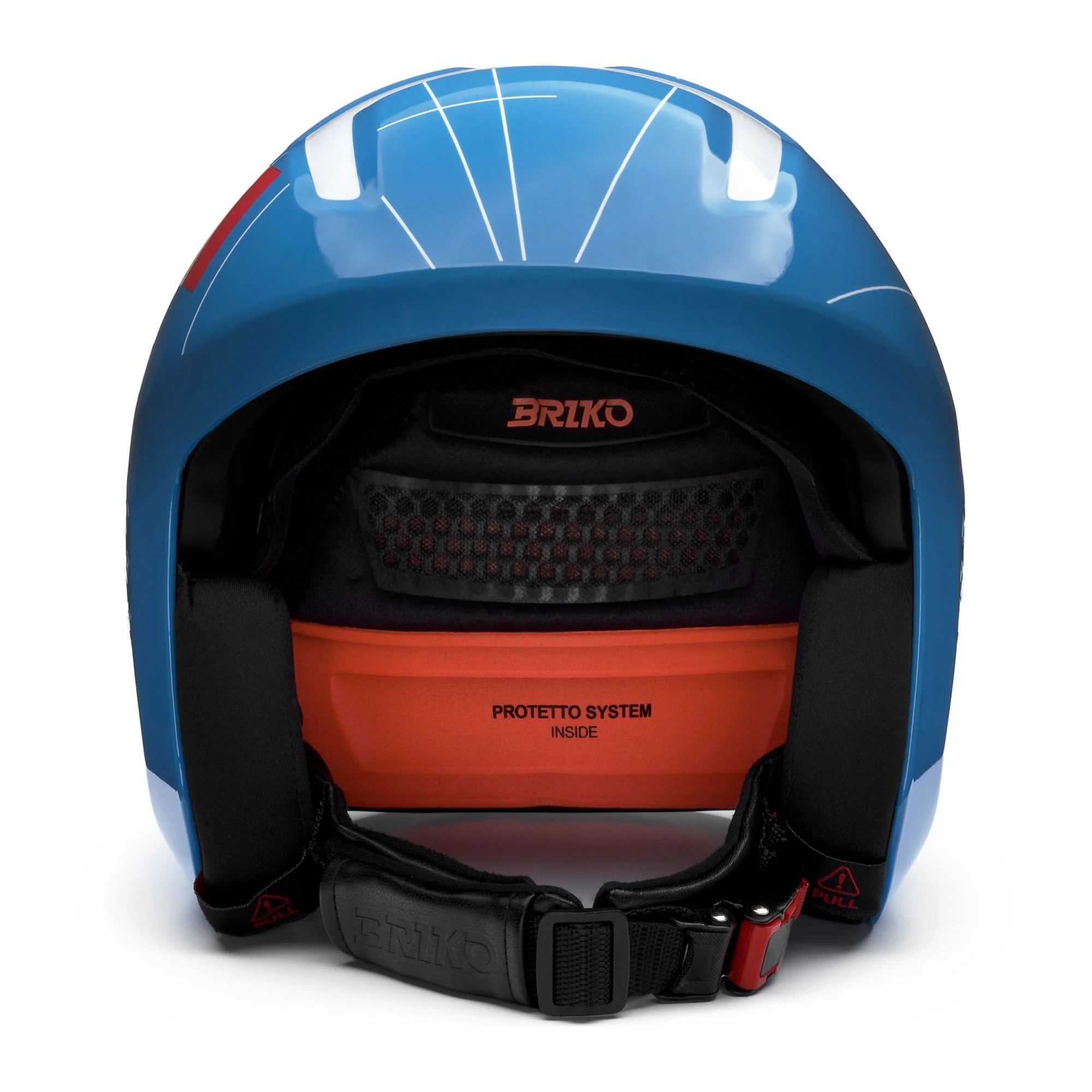 Briko - Caschi, Uomo Donna, Blu - Vulcano 2.0 Italia Mips