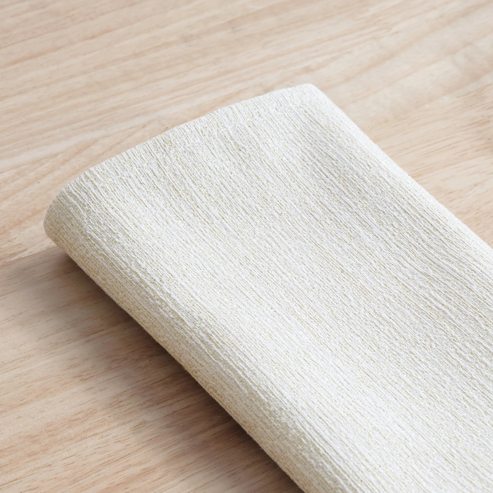 Lot de 2 Serviettes jacquard fil d'or R17948 45x45 cm