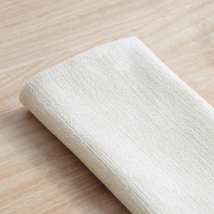 Lot de 2 Serviettes jacquard fil d'or R17948 45x45 cm