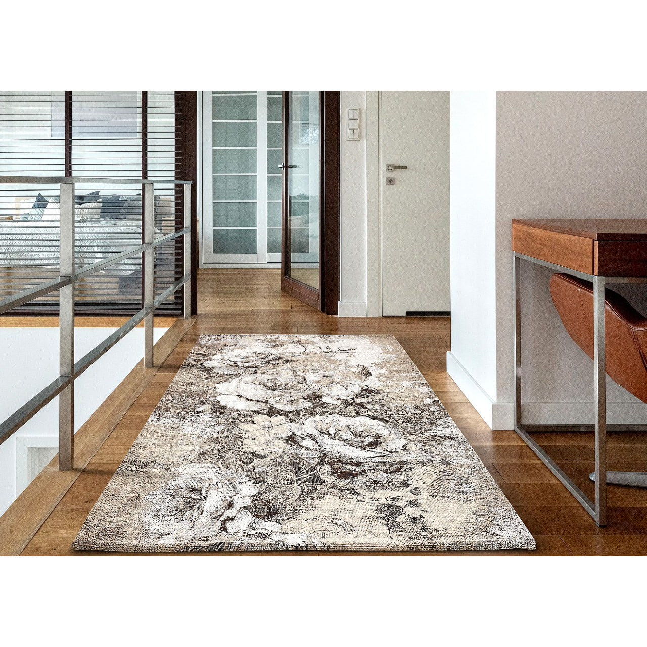 Tappeto Camera Salotto Disegno Rose By Suardi