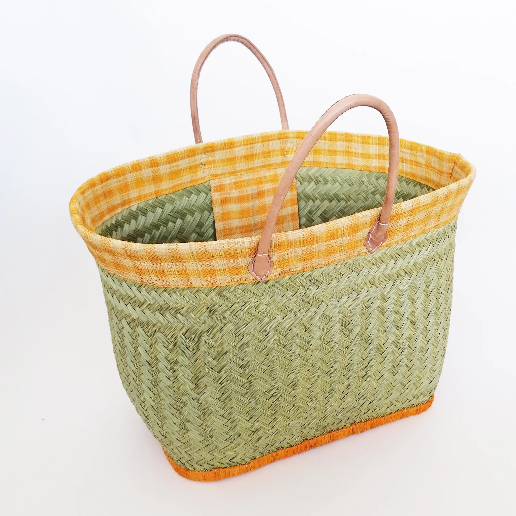 Panier artisanal de Madagascar - Tsipika GM Safran