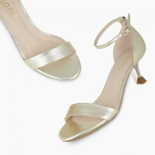 SANDALIAS DORADAS JOSE