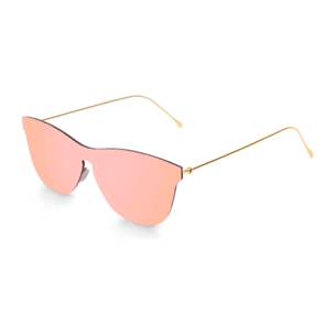 Gafas de sol PALO ALTO ARLES - Rosa pastel espacial / Rosa pastel espacial y patillas de metal dorado