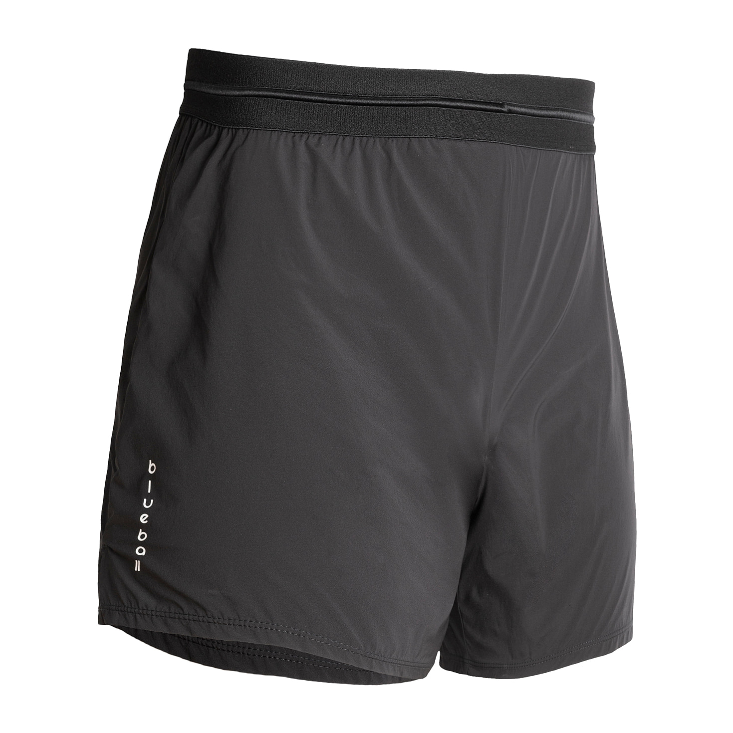 Shorts de entrenamiento negros antiadherentes de largo medio con calzoncillo integrado para correr todos los días en condiciones de calor