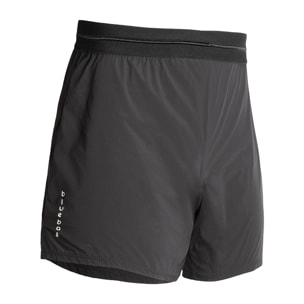 Shorts de entrenamiento negros antiadherentes de largo medio con calzoncillo integrado para correr todos los días en condiciones de calor