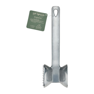 Mazo para carne 24,5x7x6,8 cm aluminio, resistente de doble cara para cocina expert san ignacio