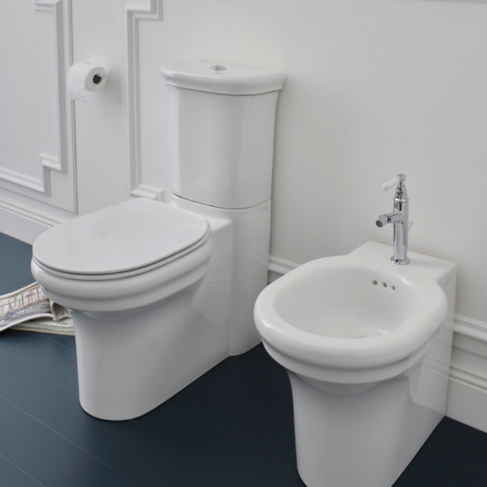 Bidet à poser au sol Cléo 1889 blanc