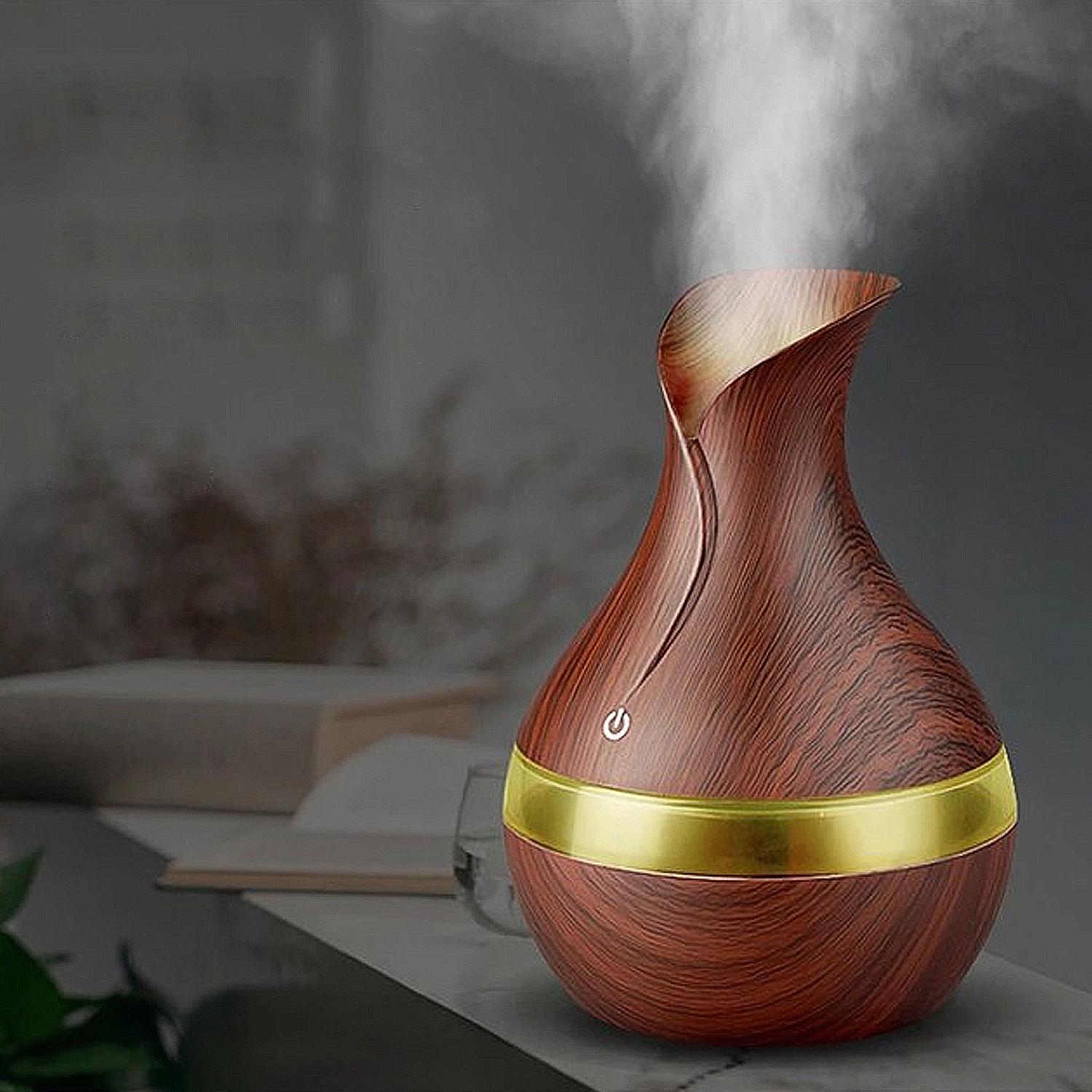 Humidificador de 300ml con luces Led RGB.