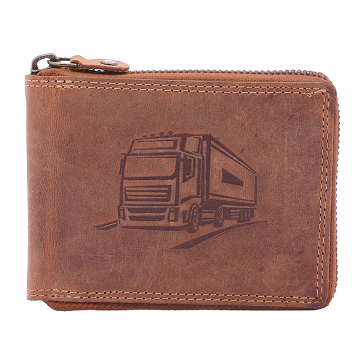 Portafoglio  da uomo In Vera pelle Made in Italy 9,5x12,5x2,5 cm