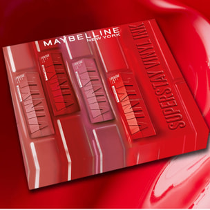 Maybelline New York Superstay Vinyl Ink Encre à lèvres liquide mat 25 RED HOT 20 COY 15 PEACHY 50 WICKED