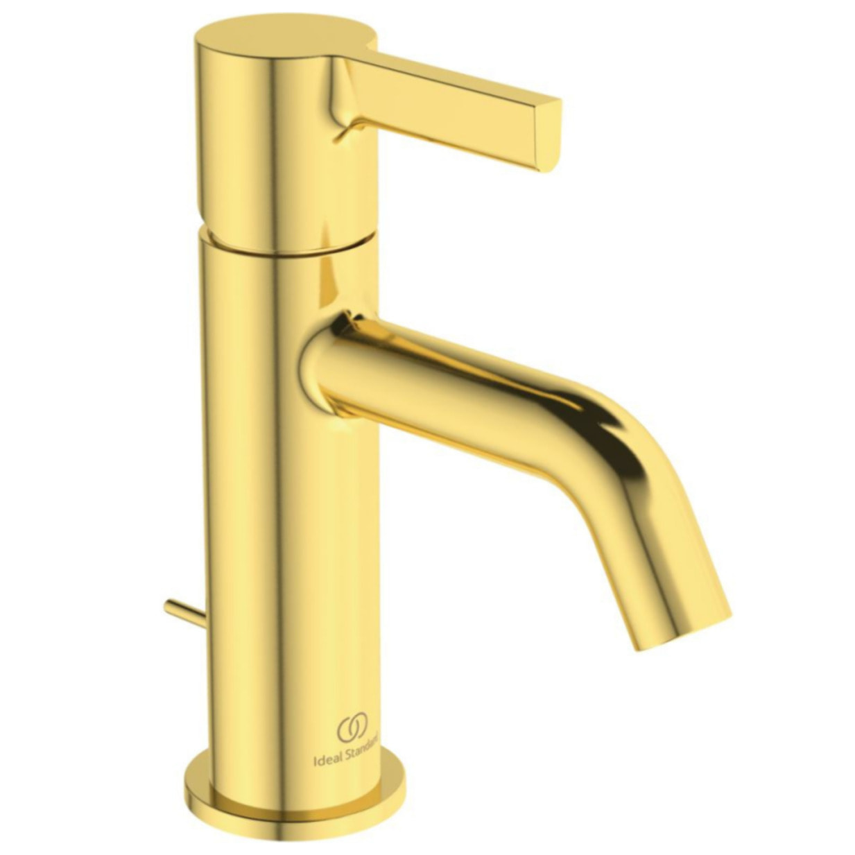 Mitigeur lavabo Joy avec tirette Or