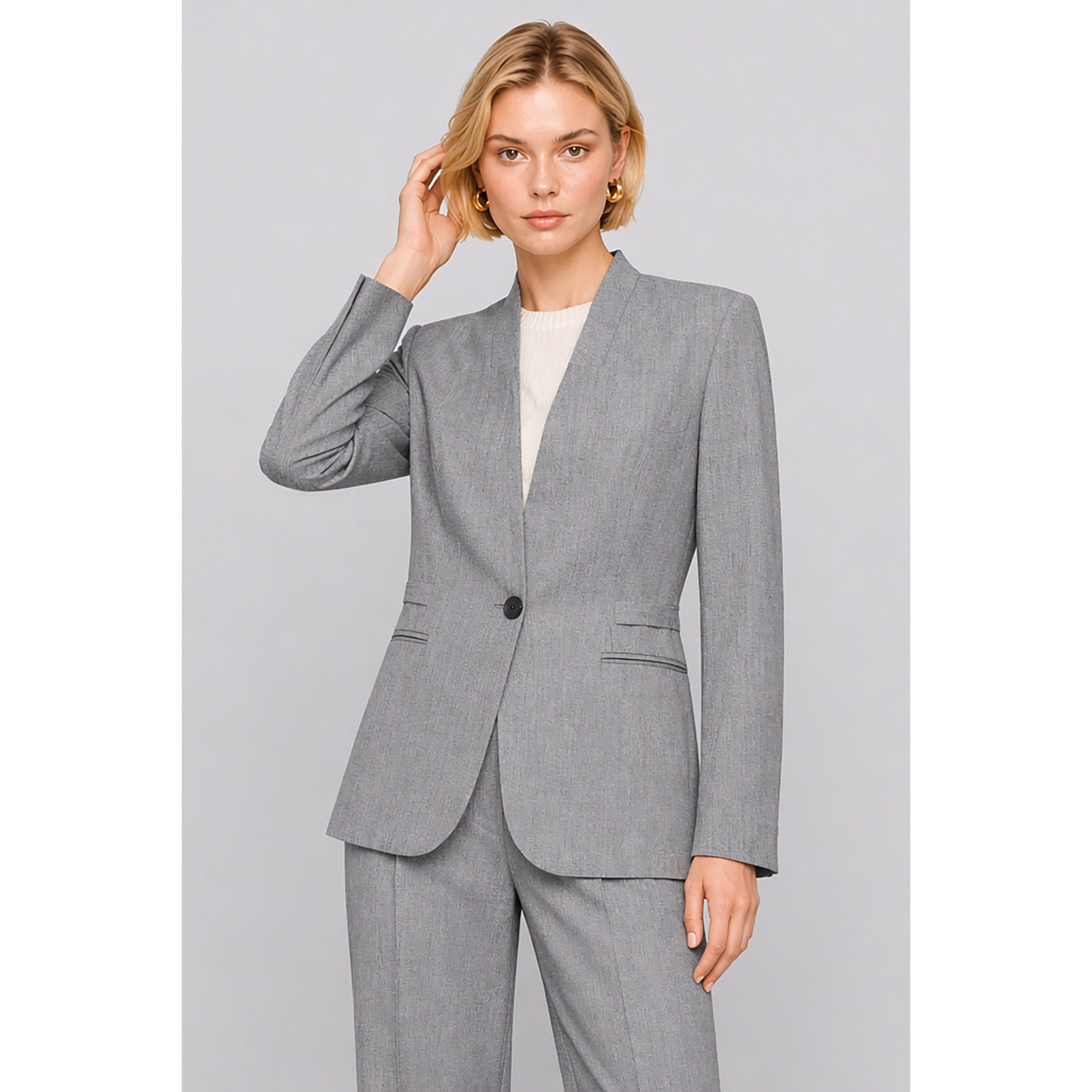 Kocca - Giacca sartoriale monopetto da donna in viscosa Donna