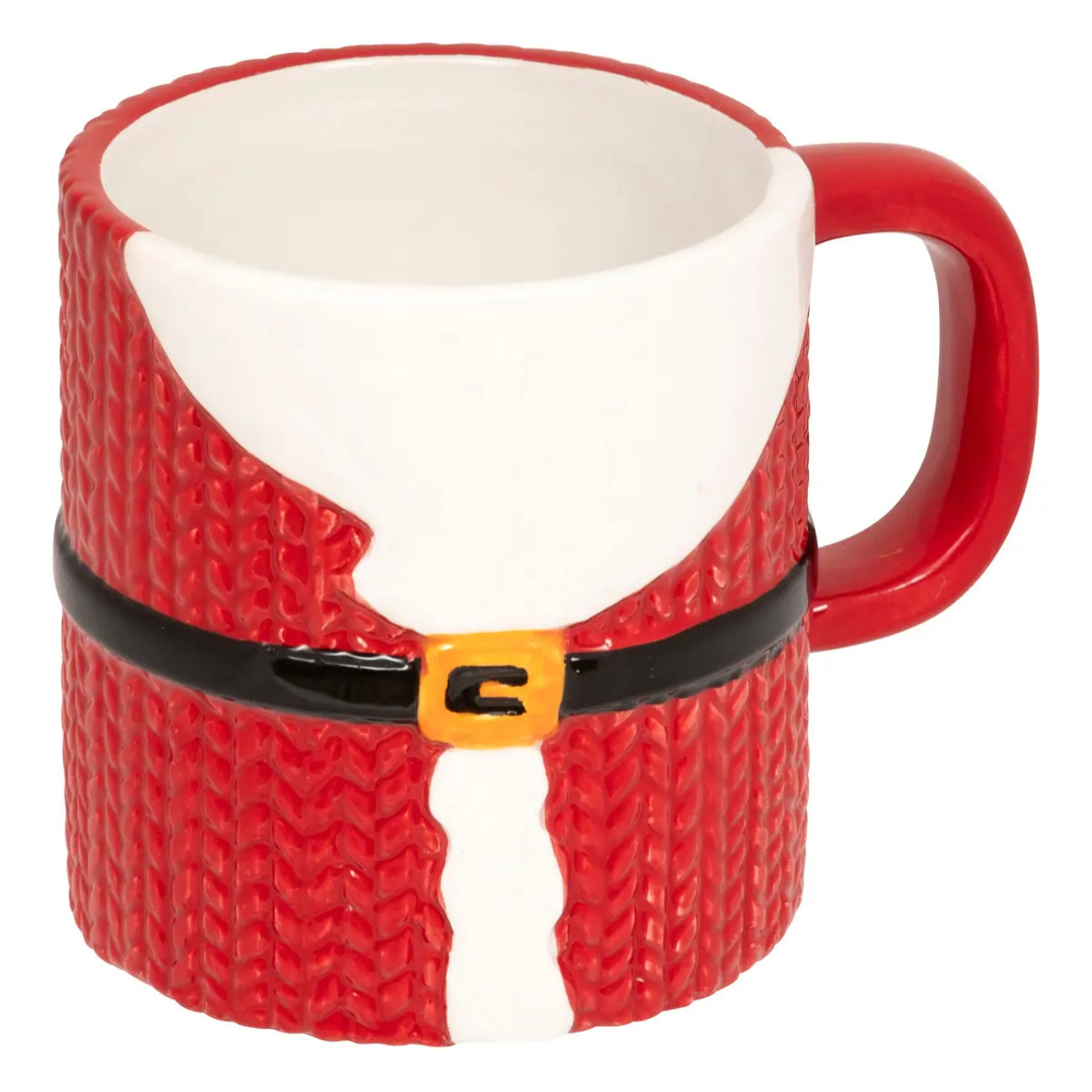 Set de 2mugs empilables Père Noël H.17,6cm céramique