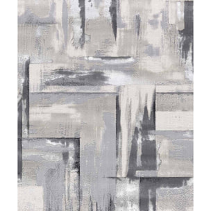 Tappeto Salotto Soggiorno Camera Contemporaneo Grigio