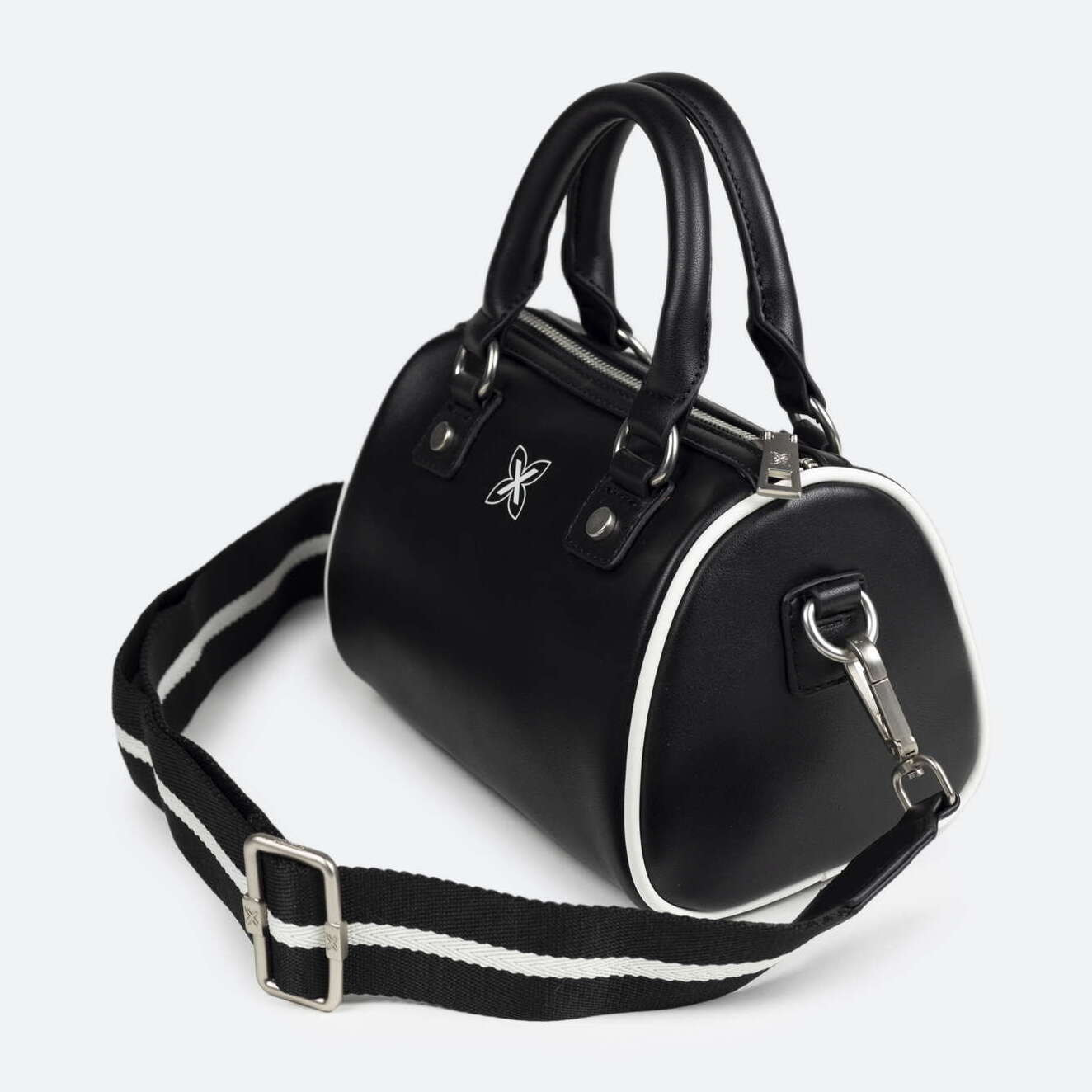 COURT CROSSBODY BARREL C/BLACK