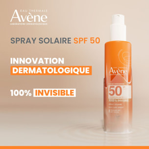 Spray Solaire SPF 50 - Protection Solaire 100% Invisible Peaux Sensibles 200 ml