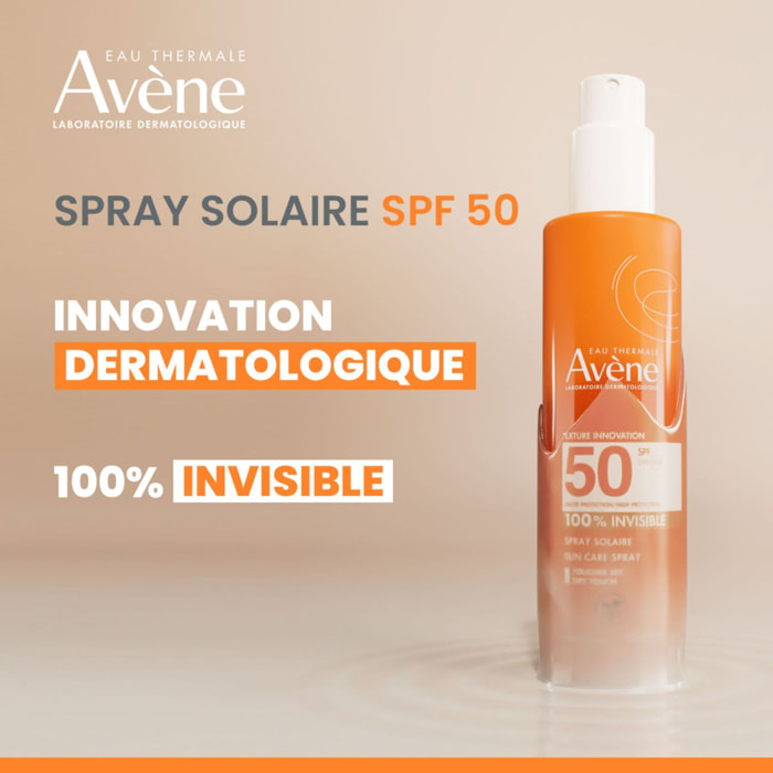 Spray Solaire SPF 50 - Protection Solaire 100% Invisible Peaux Sensibles 200 ml