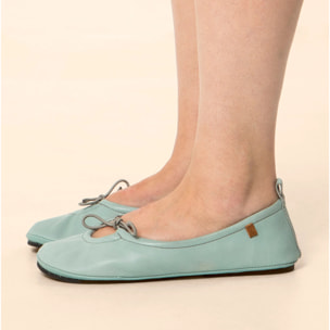 Merceditas N5821 SOFT NAPPA BLUE/ ESSENCE color Blue