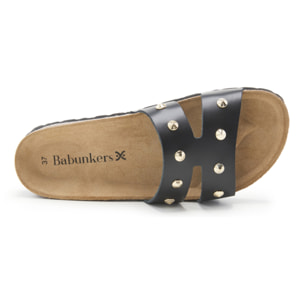 Sandalia BABUNKERS NEGRO