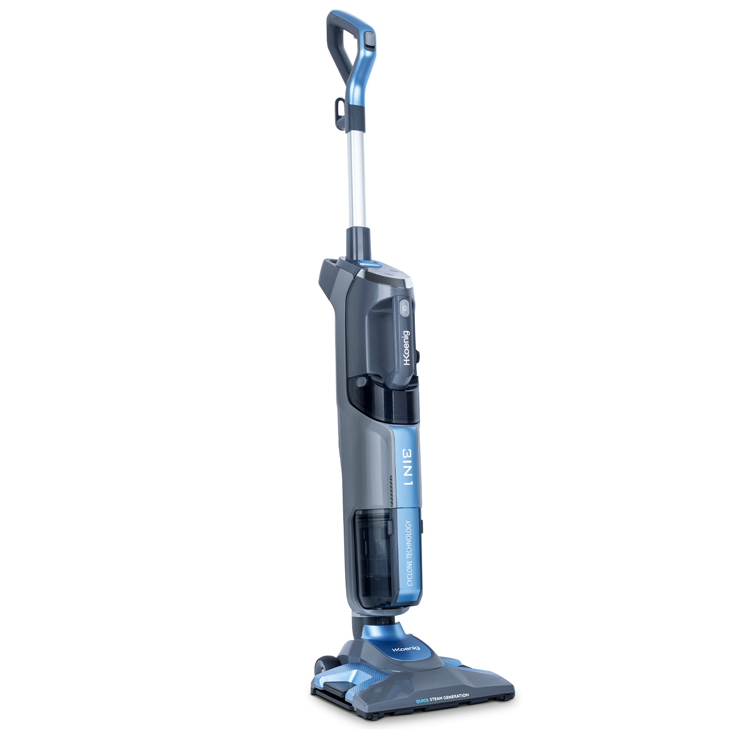 Aspirador a Vapor Multifunción 3 en 1, Aspiradora Escoba a Vapor, Potencia 1800 W