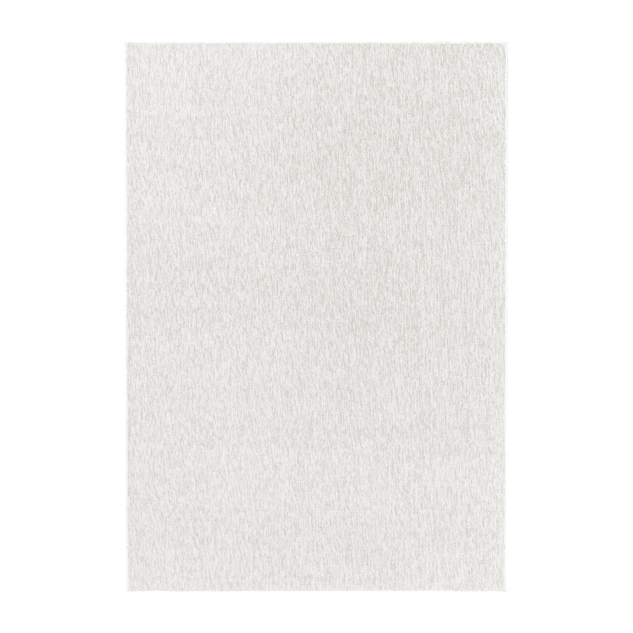 NADOR - Tapis rond de salon moderne Creme