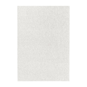 NADOR - Tapis rond de salon moderne Creme