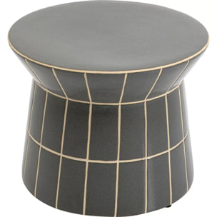 Table d'appoint Bliss Tile 38cm bleue Kare Design