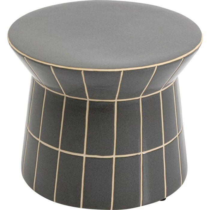 Table d'appoint Bliss Tile 38cm bleue Kare Design