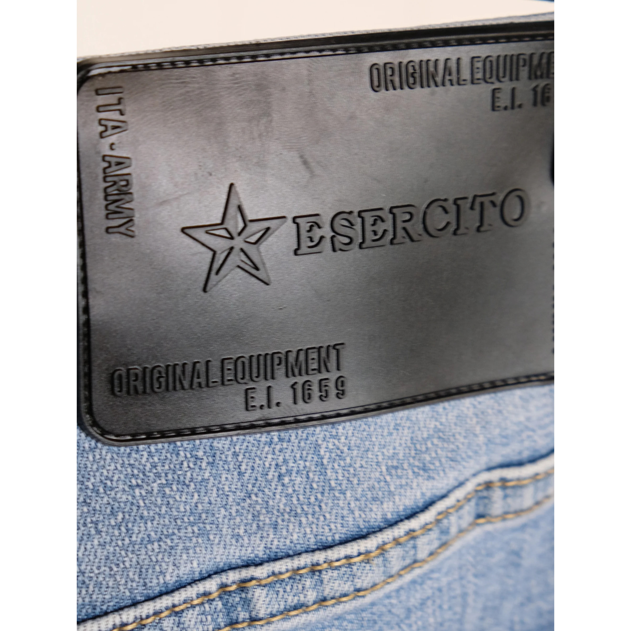 Jeans Esercito cargo lunghi denim uomo