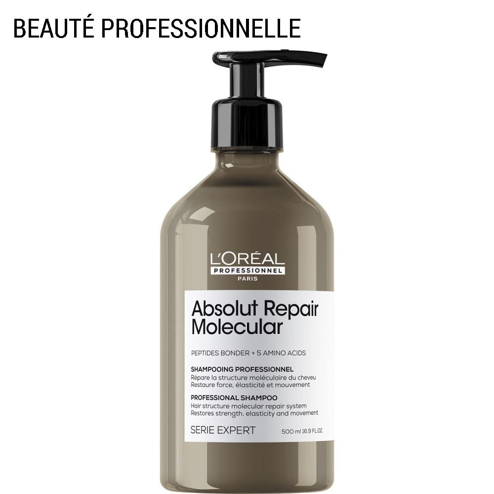 Série Expert Absolut Repair Molecular - Shampoing réparateur pour tous types de cheveux abîmés