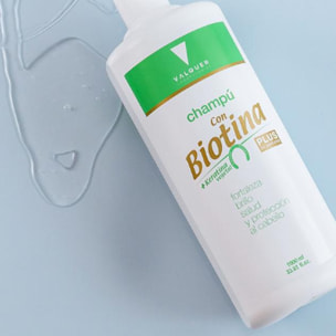 Valquer Champú con biotina - 1000 ml