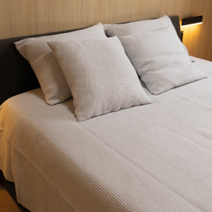 Naturals - Colcha Bouti - 50% Algodón - 50% Poliéster - Jacquard - Alba Negro