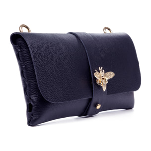 Amaseno borsa a tracolla donna. Pelle autentica Dollaro.