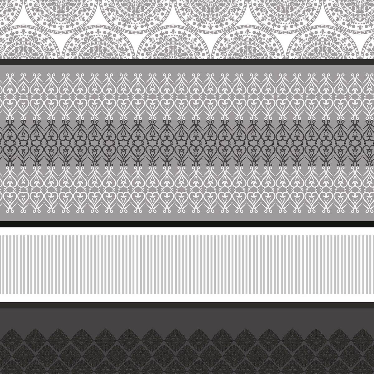 Funda nórdica 100% algodón MARBLE negro/gris - varias medidas disponibles -