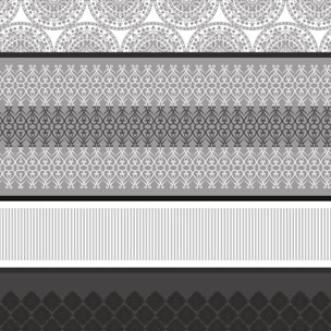 Funda nórdica 100% algodón MARBLE negro/gris - varias medidas disponibles -