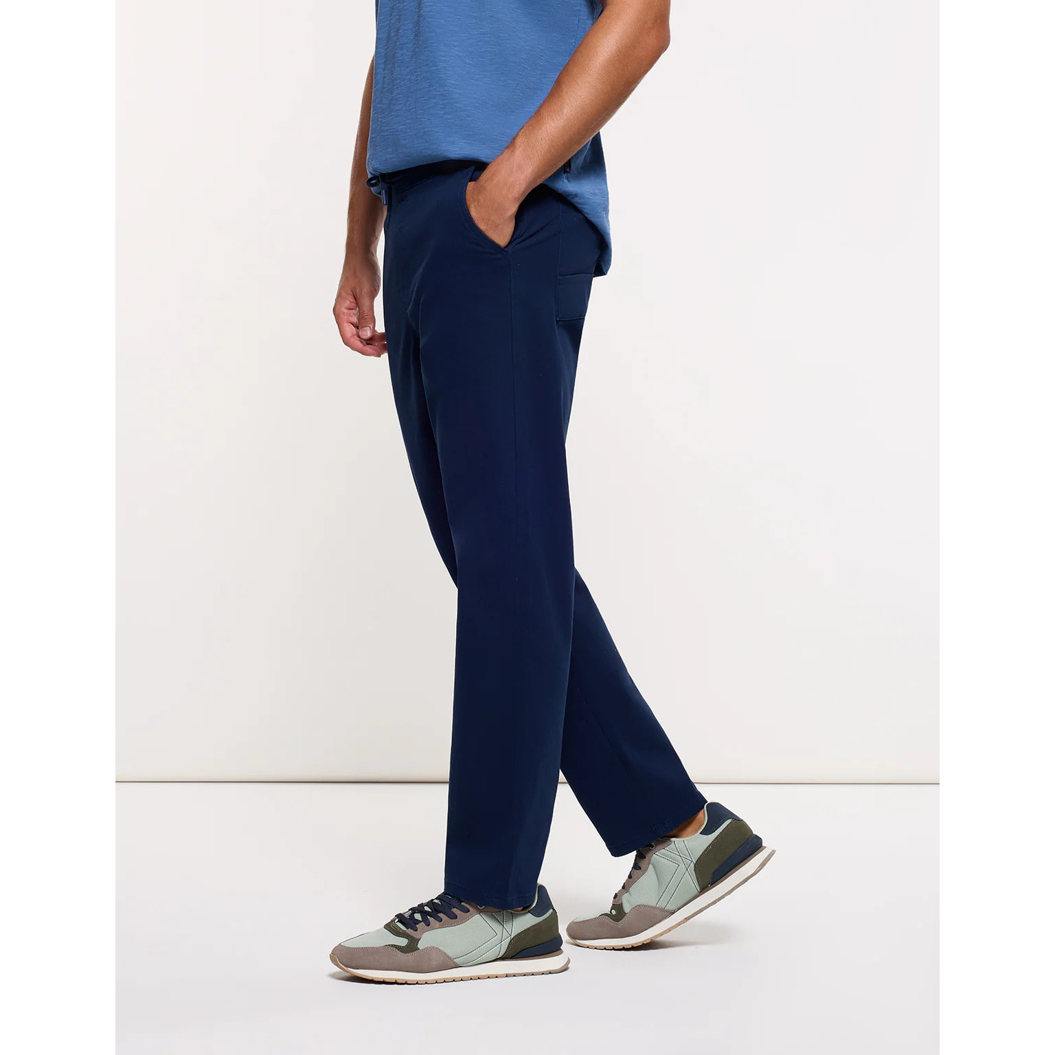 Pantalón Largo Azul Marino - Mim